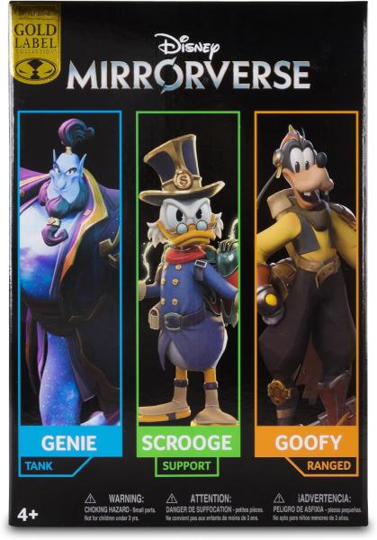 Джинни (Джин), Гуфи и Скрудж МакДак серии "Disney Mirrorverse" (13-18 см.) от McFarlane Toys
