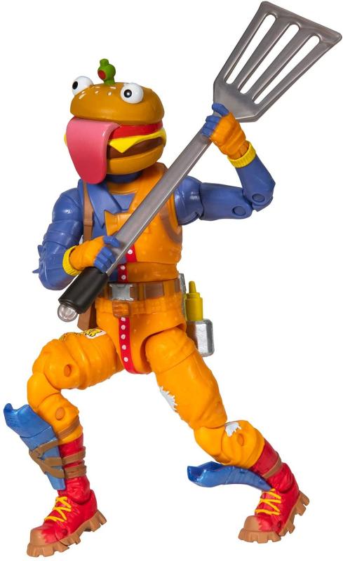 Бургер с аксессуарами / Beef Boss Fortnite (15.5 см.)
