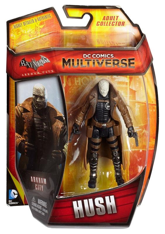 Хаш "Шептун" с оружием "Бэтмен, Аркхэм Сити" (10 см.) от Mattel