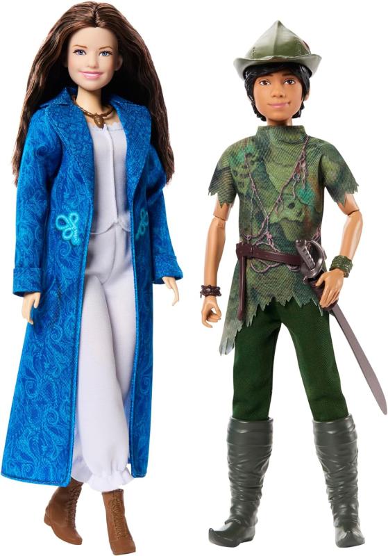 Венди и Питер Пен от Mattel (около 30 см.)