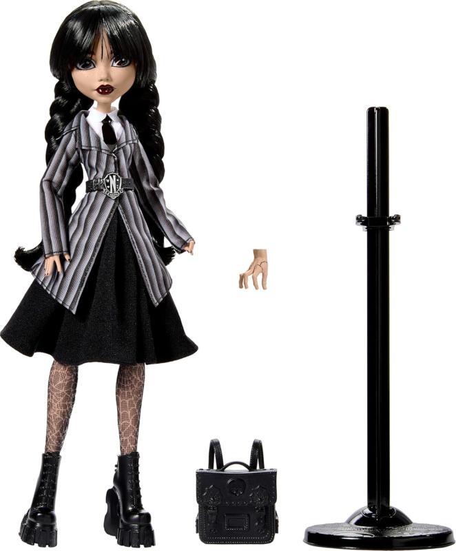 Уэнздей Аддамс (Венсдей) с аксессуарами от Mattel