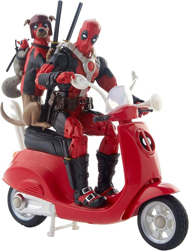 ДедПул со скутером, собачкой, белочкой и оружием (15.5 см.) от Hasbro