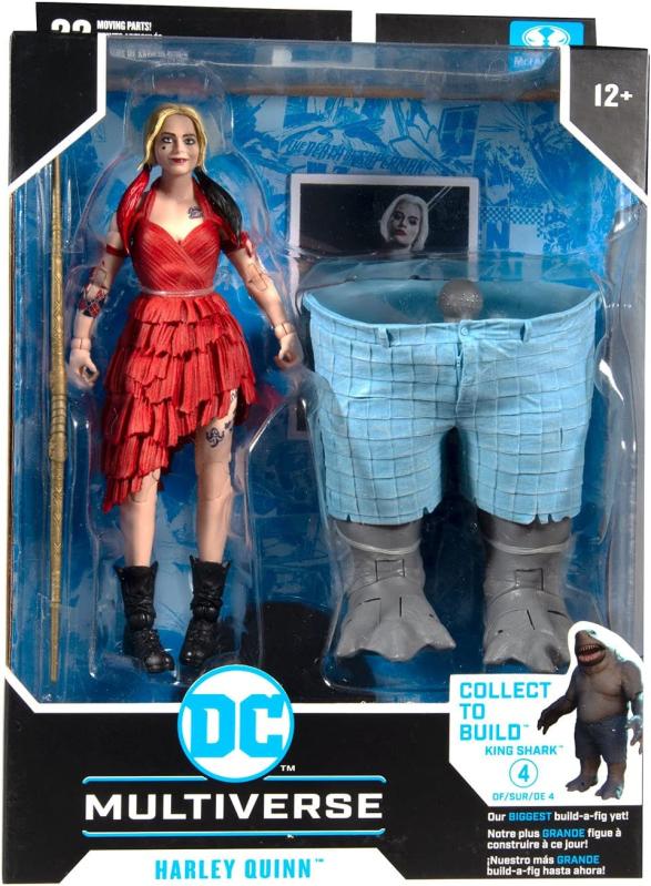 Харли Квин с аксессуарами и баф частью "Отряд самоубийц" (18 см.) от McFarlane