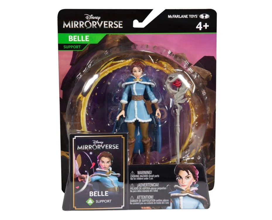 Бель с посохом и карточкой "Mirrorverse" (около 14 см.) от McFarlane