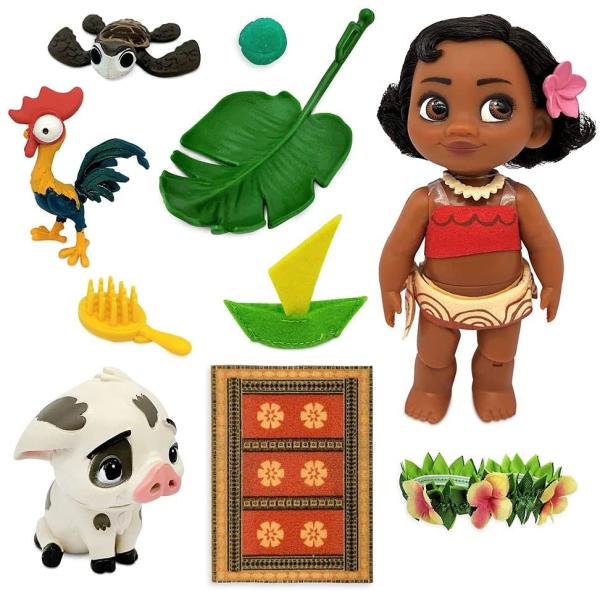 Мини малышка Моана и игровой набор в чемоданчике  (13 см. ) от Disney