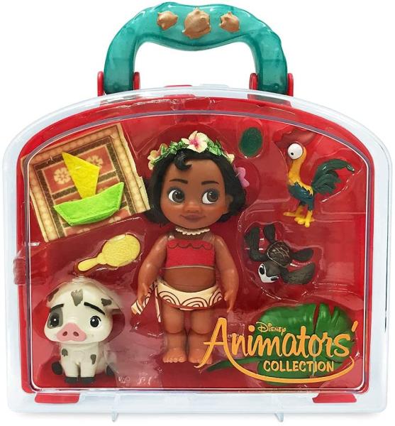 Мини малышка Моана и игровой набор в чемоданчике  (13 см. ) от Disney