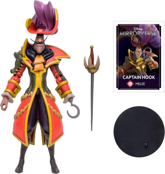 Капитан Крюк с саблей серии "mirrorverse" от McFarlane Toys (18 см.)