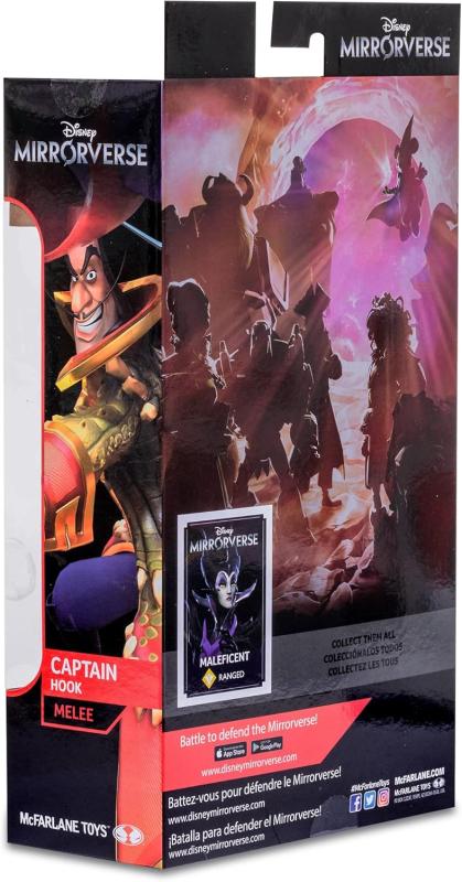 Капитан Крюк с саблей серии "mirrorverse" от McFarlane Toys (18 см.)