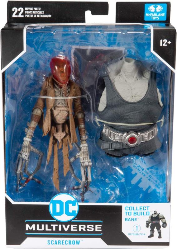 Пугало с подставкой и карточкой "последний рыцарь на земле" (18 см.) от McFarlane