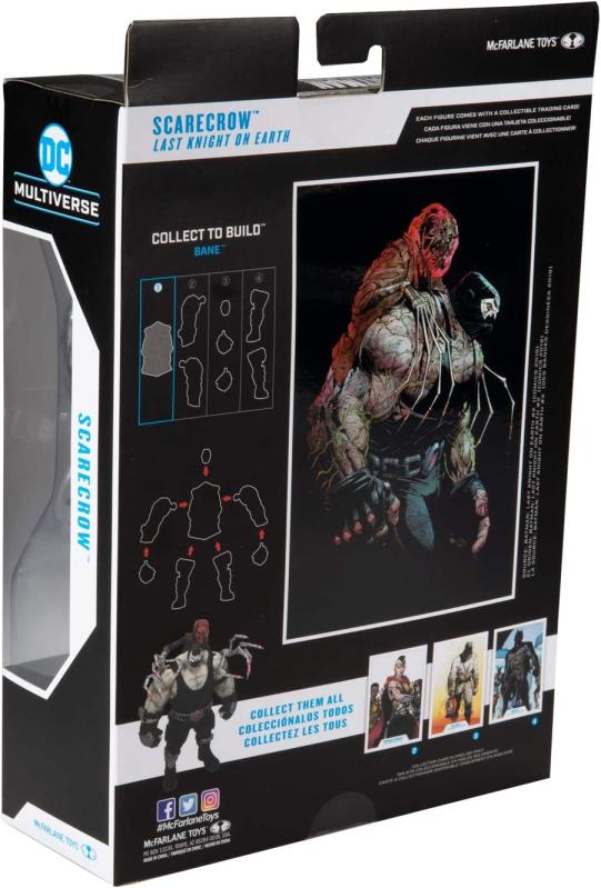 Пугало с подставкой и карточкой "последний рыцарь на земле" (18 см.) от McFarlane