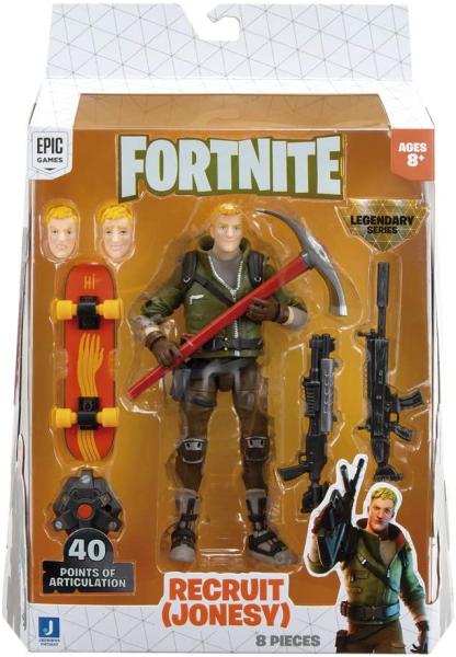 Рекрут Джонеси с оружием и аксессуарами / Fortnite Recruit Jonesy (15.5 см.) от Jazwares