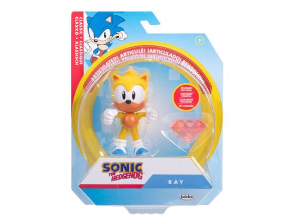 Рэй с розовым алмазом "ёжик соник" (около 10 см.) от Jakks
