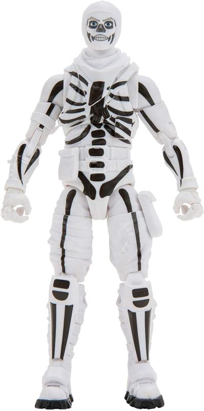 Скелет белый с оружием и аксессуарами / Skull Trooper Fortnite (15.5 см.) от Jazwares